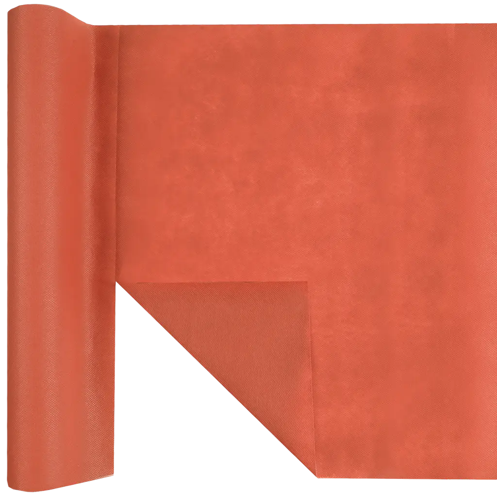 Chemin de table Harmony 4,8 m prédécoupé – Terracotta