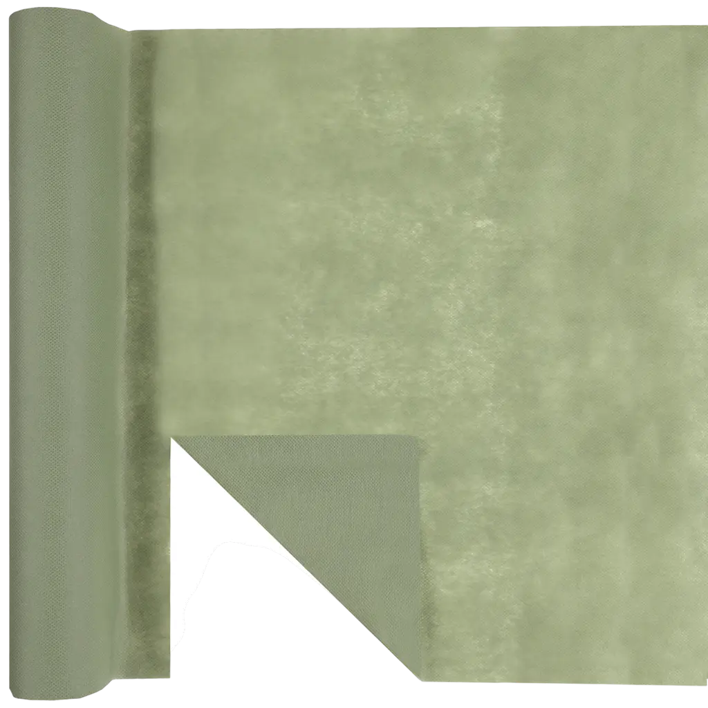 Chemin de table Harmony 4,8 m prédécoupé – Olive