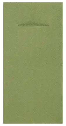 Serviette porte-couverts Eternity – Olive