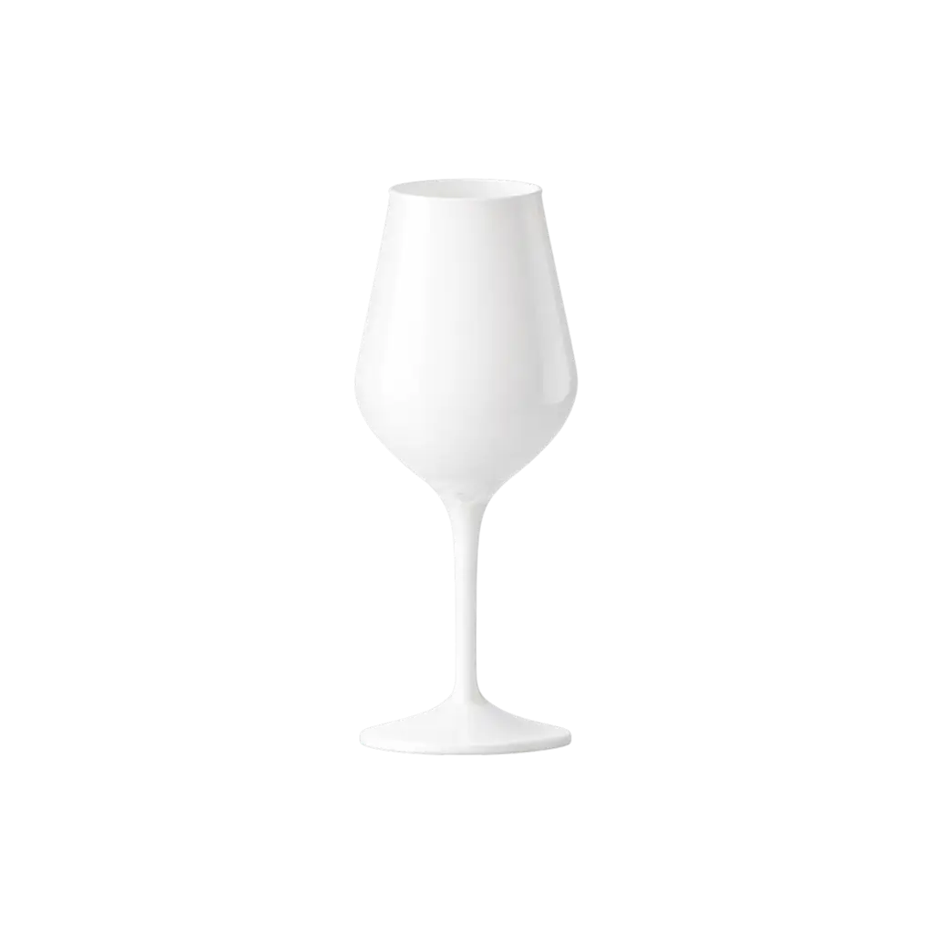Verre à vin Athena blanc incassable en Tritan - 47 cl