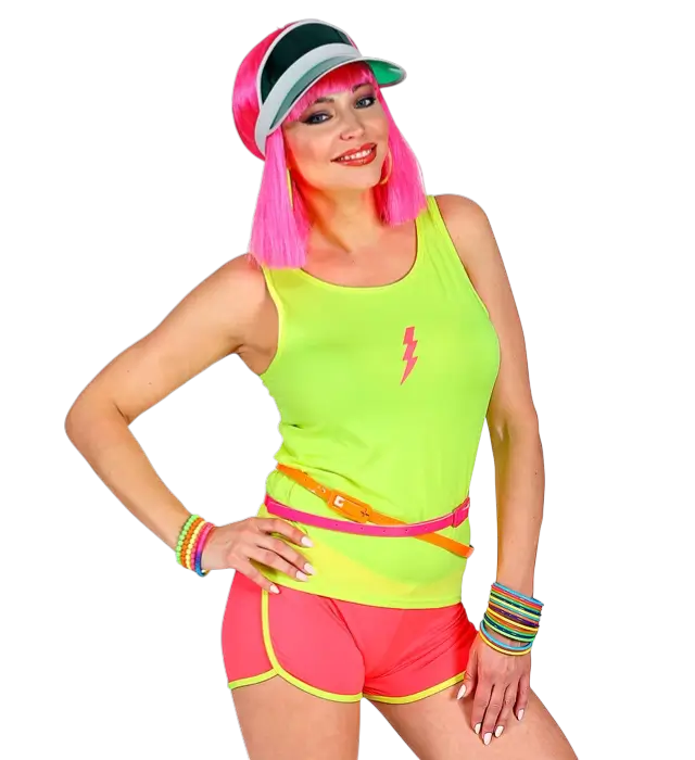 CEINTURE ORANGE FLUO