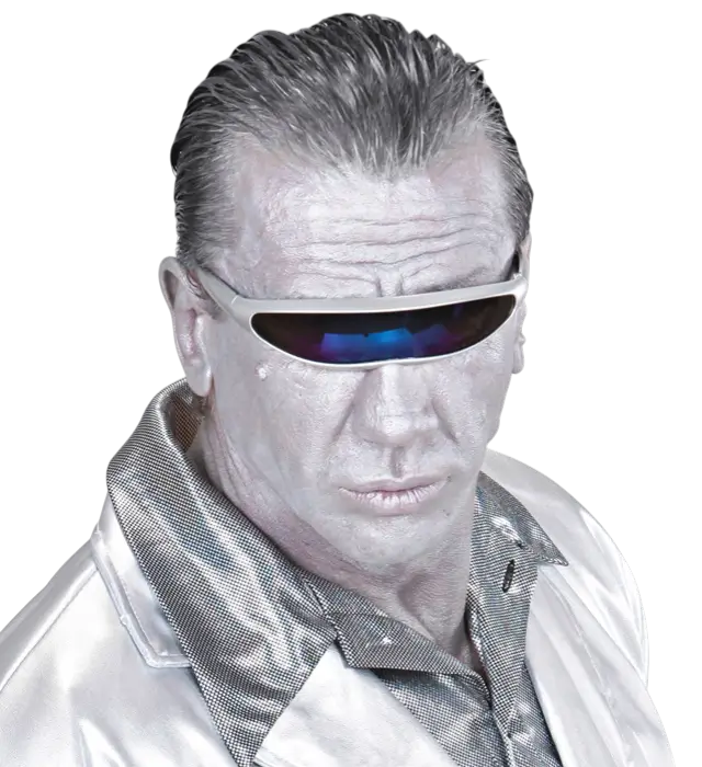 Lunettes Robot Argent Métallisé – Accessoire Déguisement Futuriste