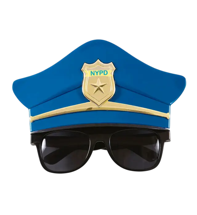 Lunettes Officier de Police Aviateur – Accessoire Déguisement Policier