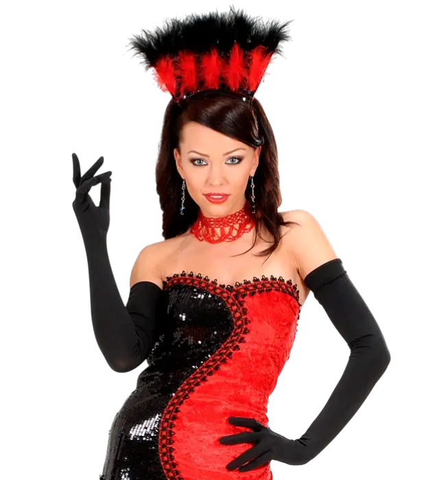 Gants Longs Noirs 60 cm – Accessoire Déguisement Élégant Soirée, Cabaret et Costume