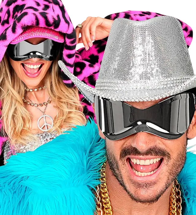 Lunettes Super Miroir – Lunettes de Soleil Effet Miroir – Accessoire Déguisement