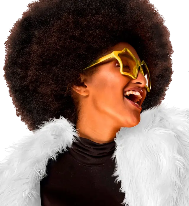 Lunettes de Soleil Or Métallisé – Lunettes Fantaisie – Accessoire Déguisement