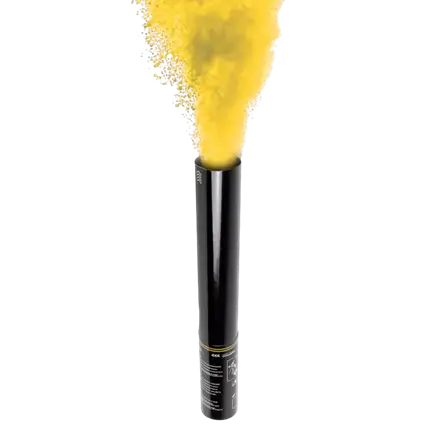 Canon à poudre Holi manuel 40 cm - Jaune