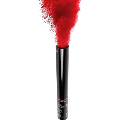 Canon à poudre Holi manuel 40 cm - Rouge