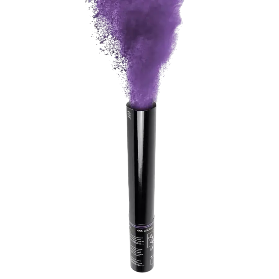 Canon à poudre Holi manuel 40 cm - Violet