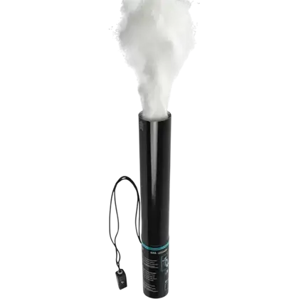 Canon à poudre Holi électrique 40 cm - Blanc