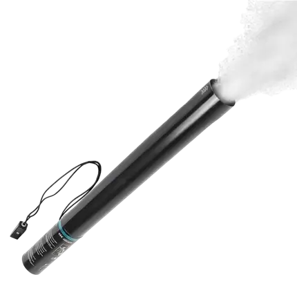 Canon à poudre Holi électrique 80 cm - Blanc