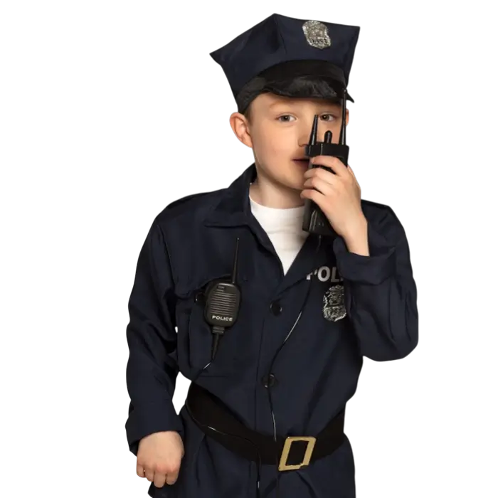 Talkie-Walkie Police Jouet – Accessoire Déguisement Policier