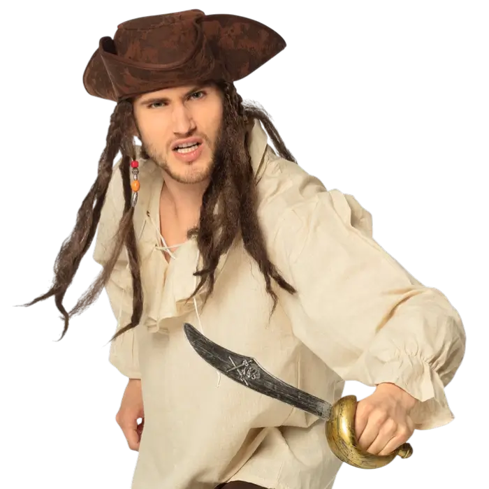 Épée Pirate 37 cm – Accessoire Déguisement Pirate Enfant et Adulte