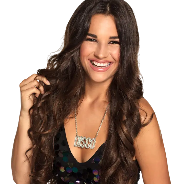 Collier Disco Argent – Accessoire Déguisement Années 80