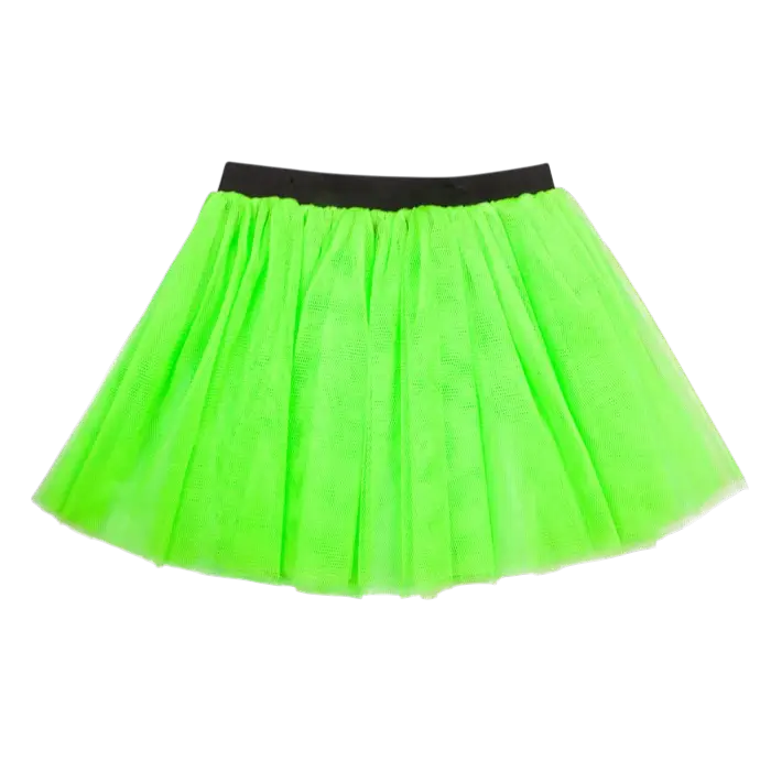 Tutu Fluo Vert – Accessoire Costume Festif