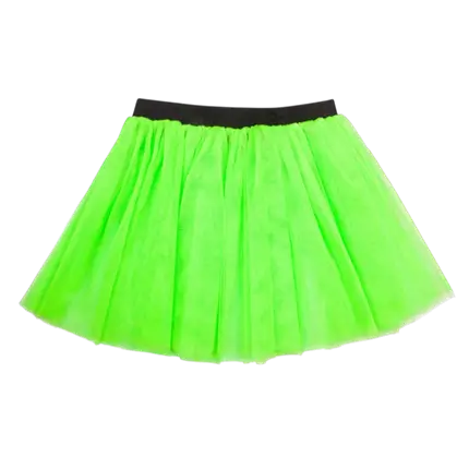 Tutu Fluo Vert – Accessoire Costume Festif