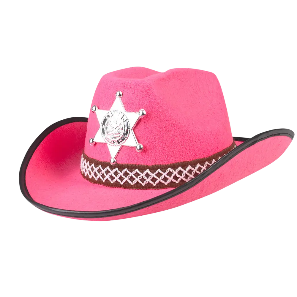 Chapeau enfant cowboy Sheriff assortiment