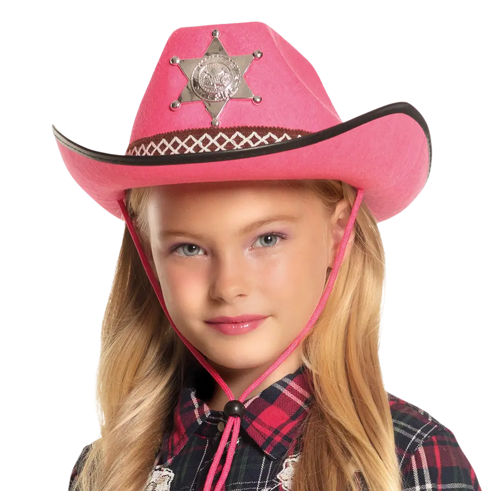 Chapeau enfant cowboy Sheriff assortiment