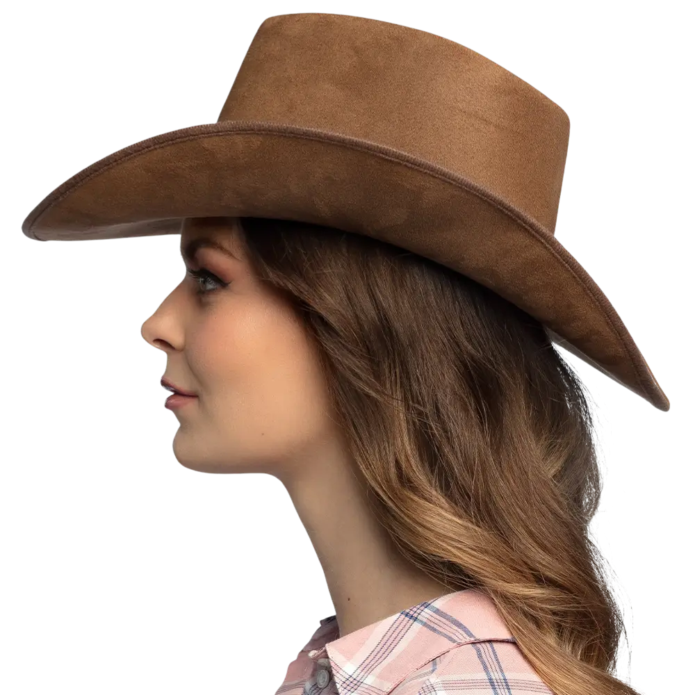 Chapeau Cowboy Marron Western – Accessoire Déguisement Cowboy Adulte