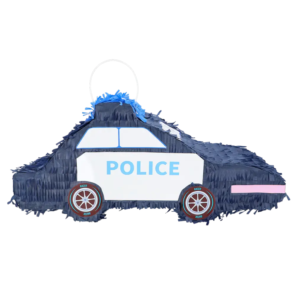 Piñata Voiture de Police – Piñata Anniversaire Police 56 × 23 × 18 cm