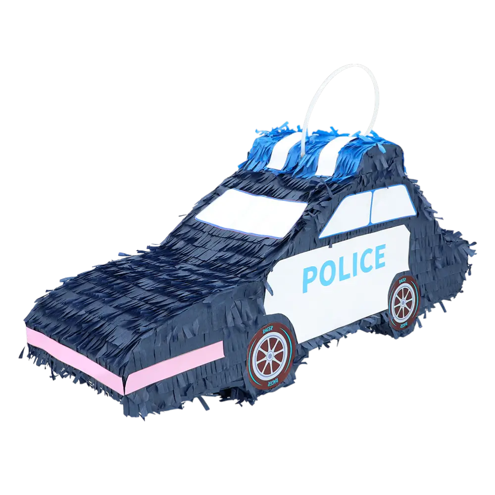 Piñata Voiture de Police – Piñata Anniversaire Police 56 × 23 × 18 cm