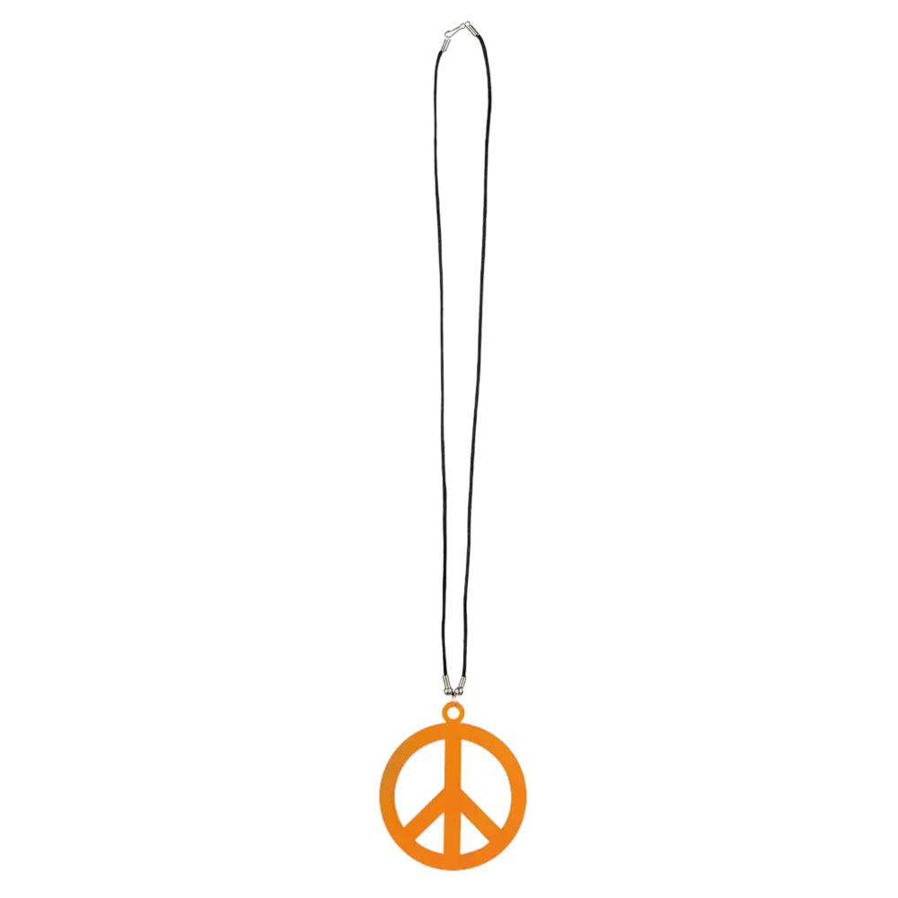 Collier Hippie UV Années 60/70 – Accessoire Déguisement Flower Power