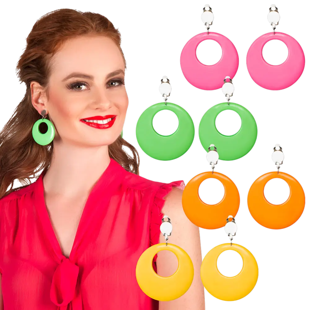 Paire pendants d'oreille Hippie