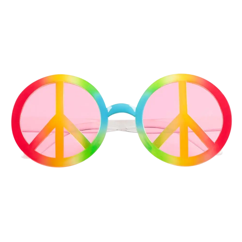 Lot Accessoires Hippie Bohème – Bandeau Plumes &amp; Lunettes Rétro