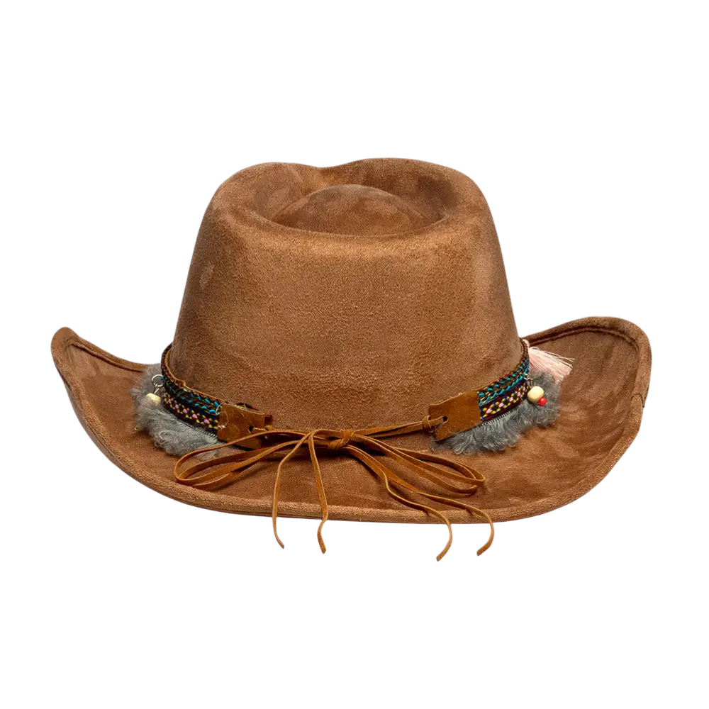 Chapeau Cowboy Festival – Style Ibiza Boho Chic Brun