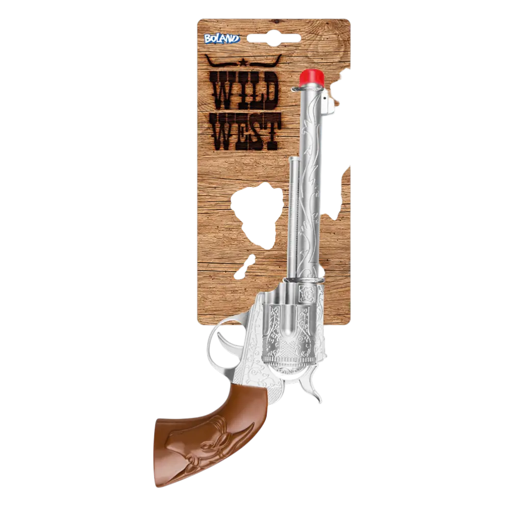 Pistolet de Jeu Cowboy Colter 30 cm – Accessoire Déguisement Western Enfant