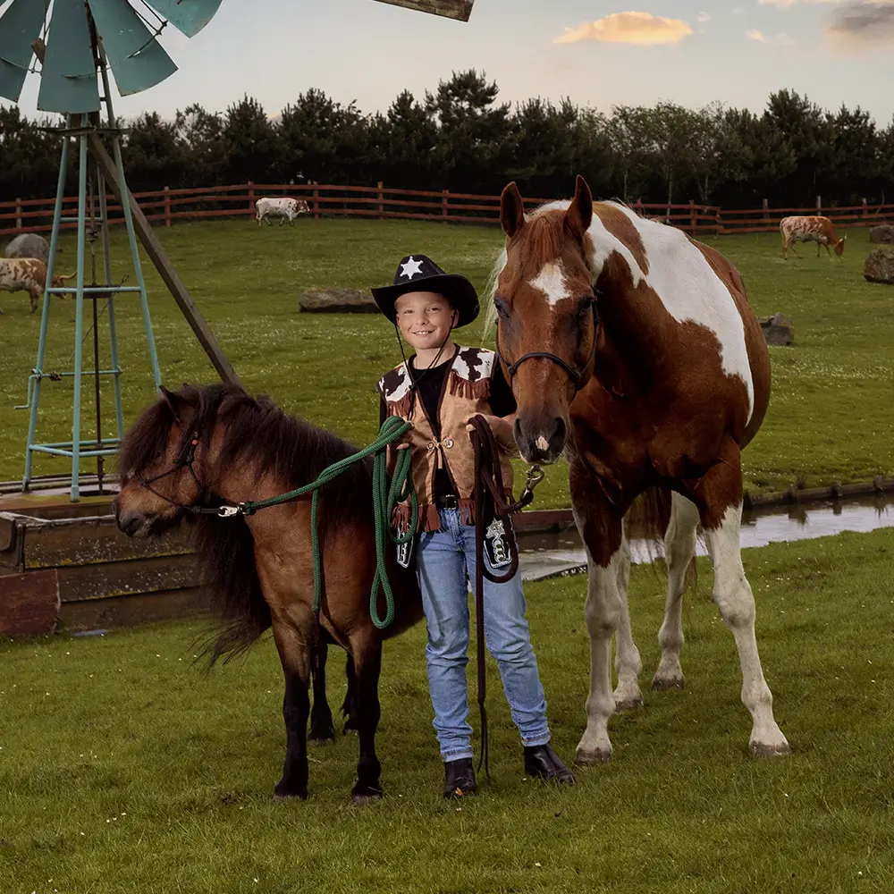 Gilet Western Enfant Camel 7-9 Ans – Gilet Cowboy Déguisement Far West