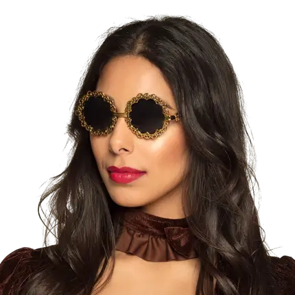 Lunettes party Steampunk classique
