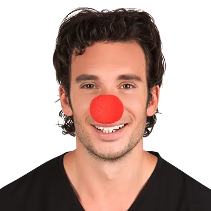 Lot 12 nez de clown en Mousse