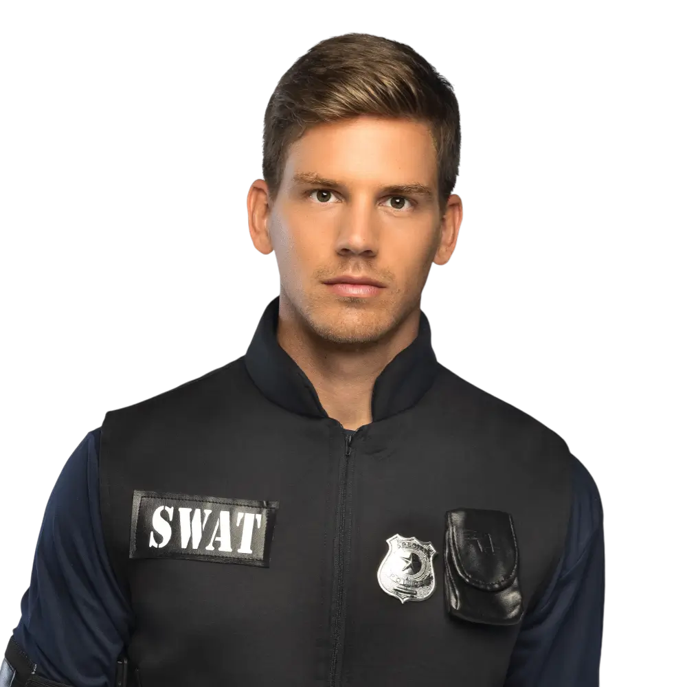 Insigne Métal Special Police – Badge Accessoire Déguisement Policier