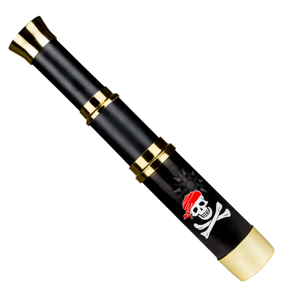 Télescope Pirate 32 cm – Accessoire Déguisement Pirate Enfant et Adulte