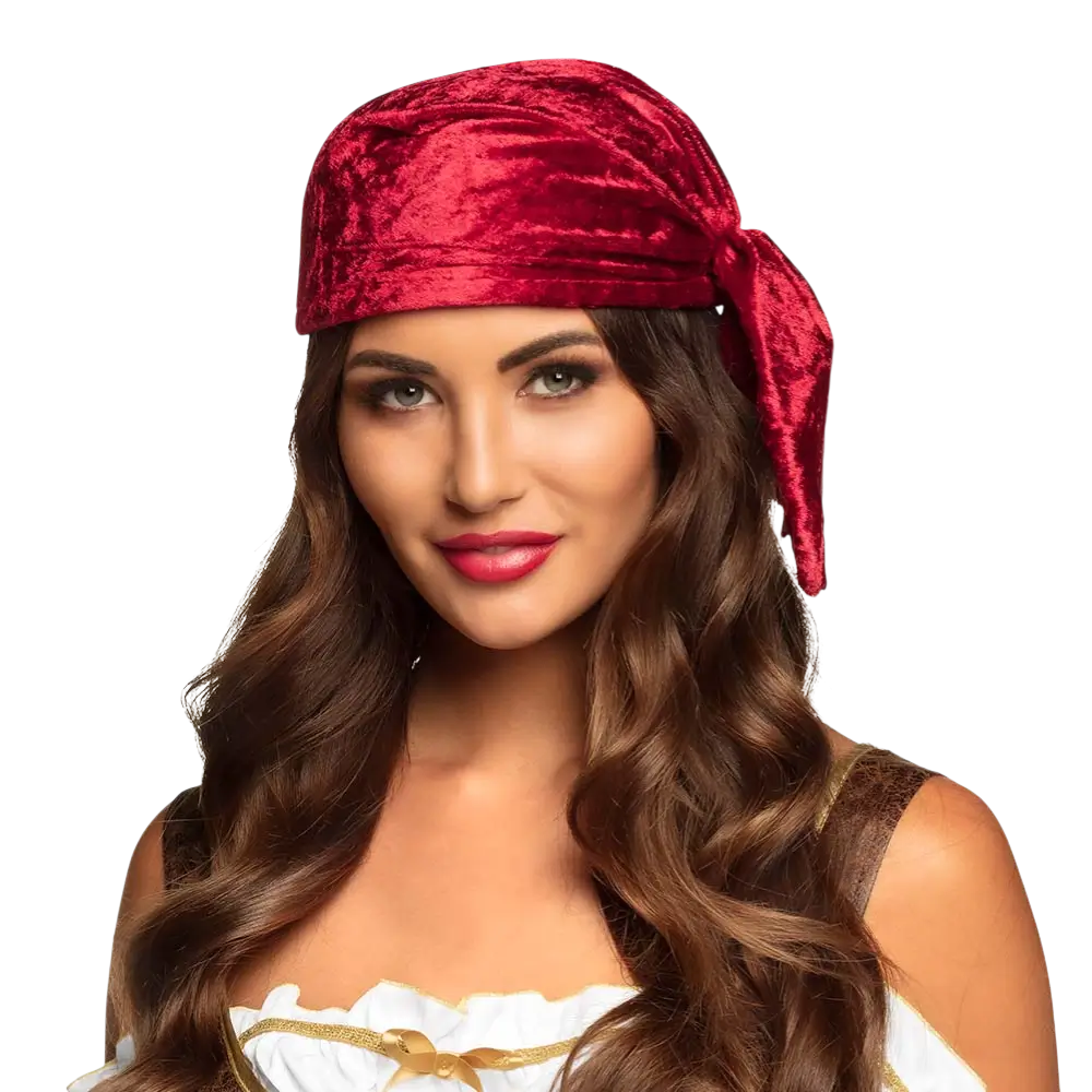 Casquette Bandana Pirate Rowan – Accessoire Déguisement Pirate Adulte Halloween et Soirée