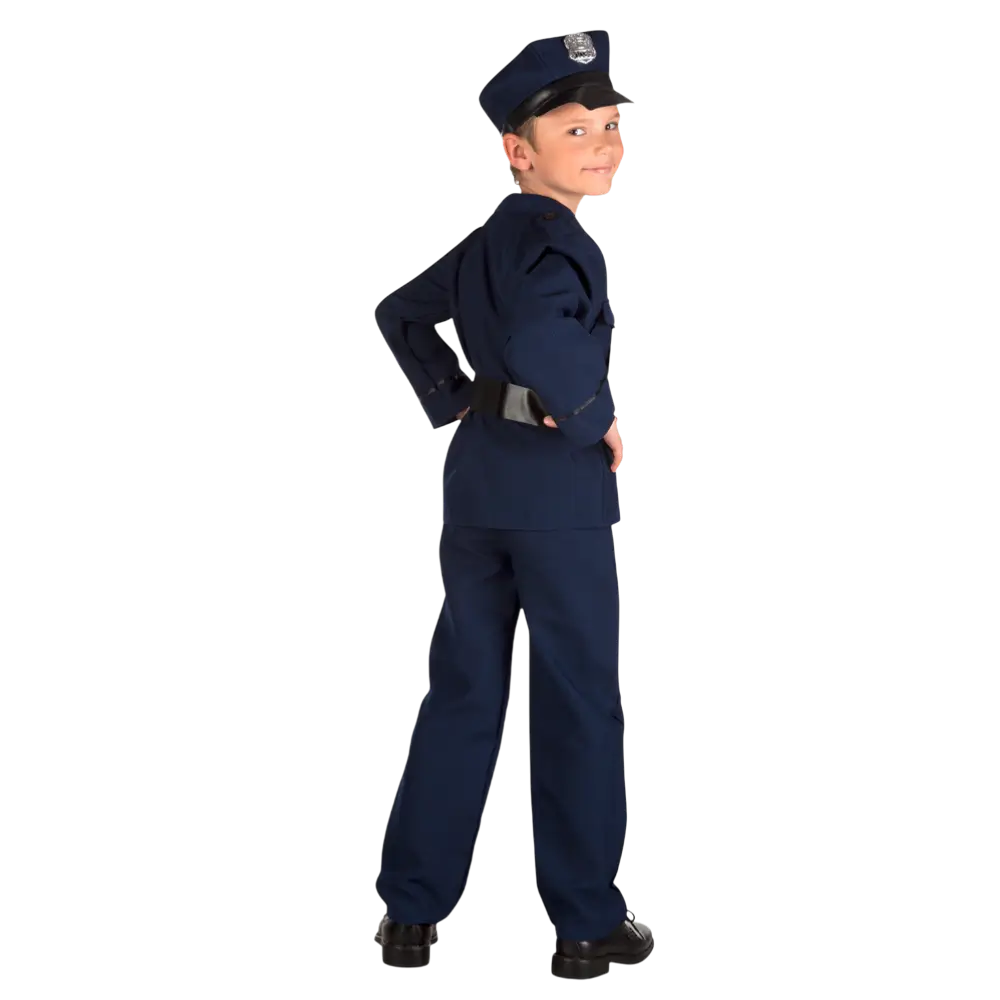Costume Officier de Police Enfant 7-9 ans – Déguisement Police Complet