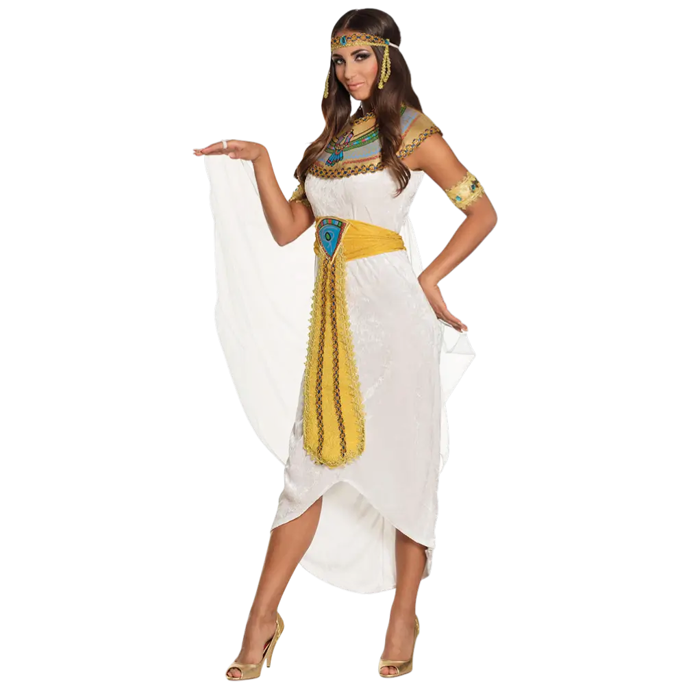 Costume Reine d’Égypte Femme Anuket 40/42 – Déguisement Cléopâtre Complet