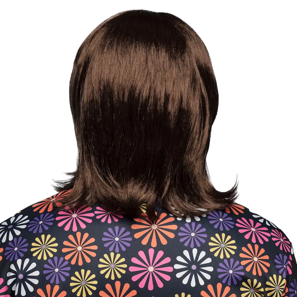 Perruque Gary Années 70 Hippie