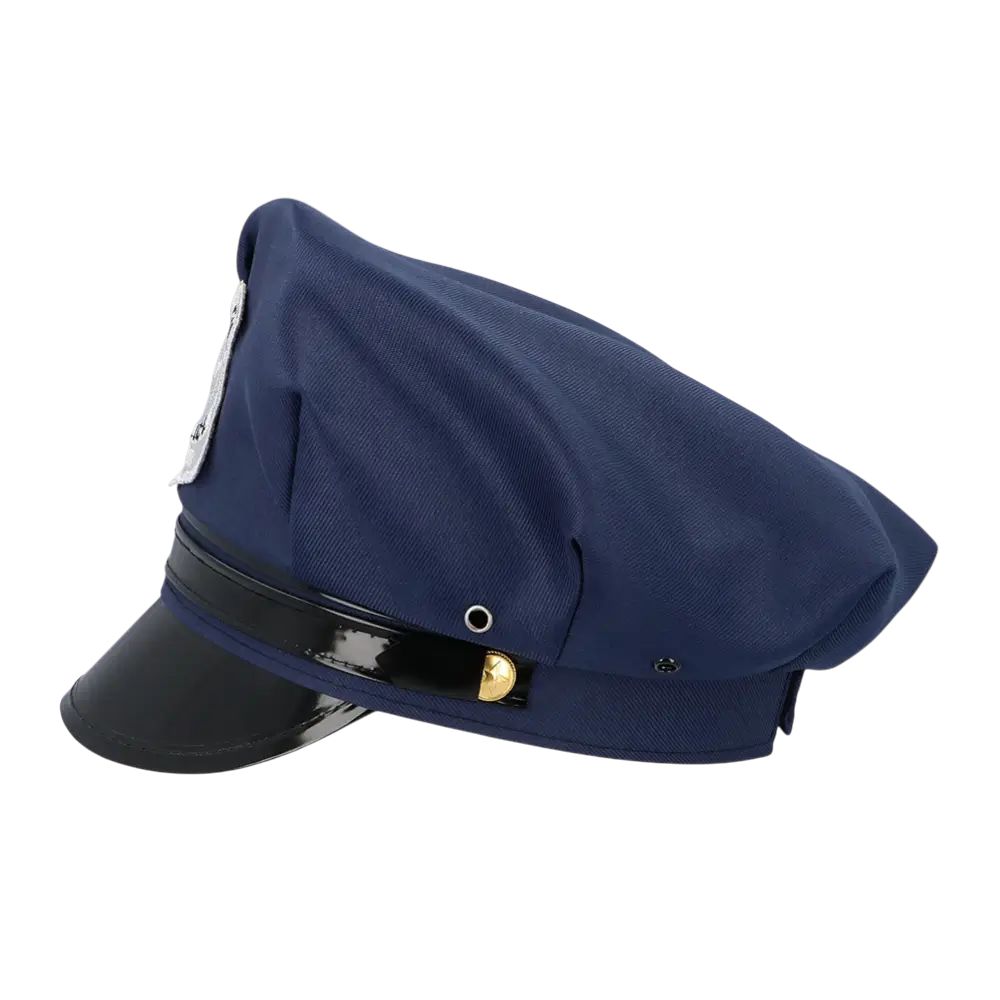 Casquette Police Femme Réglable – Accessoire Déguisement Policier