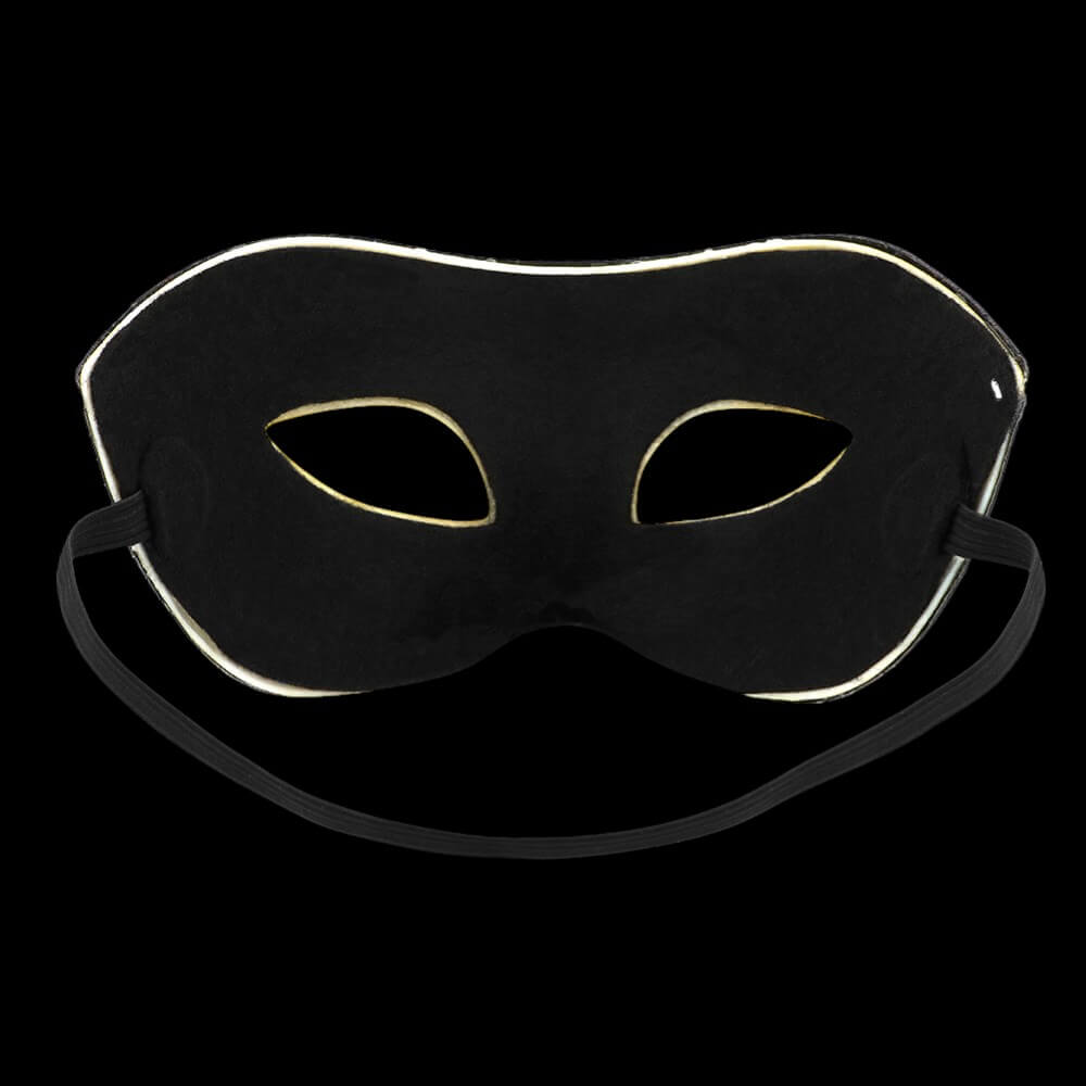 Masque Loup Disco Or – Accessoire Soirée Scintillant