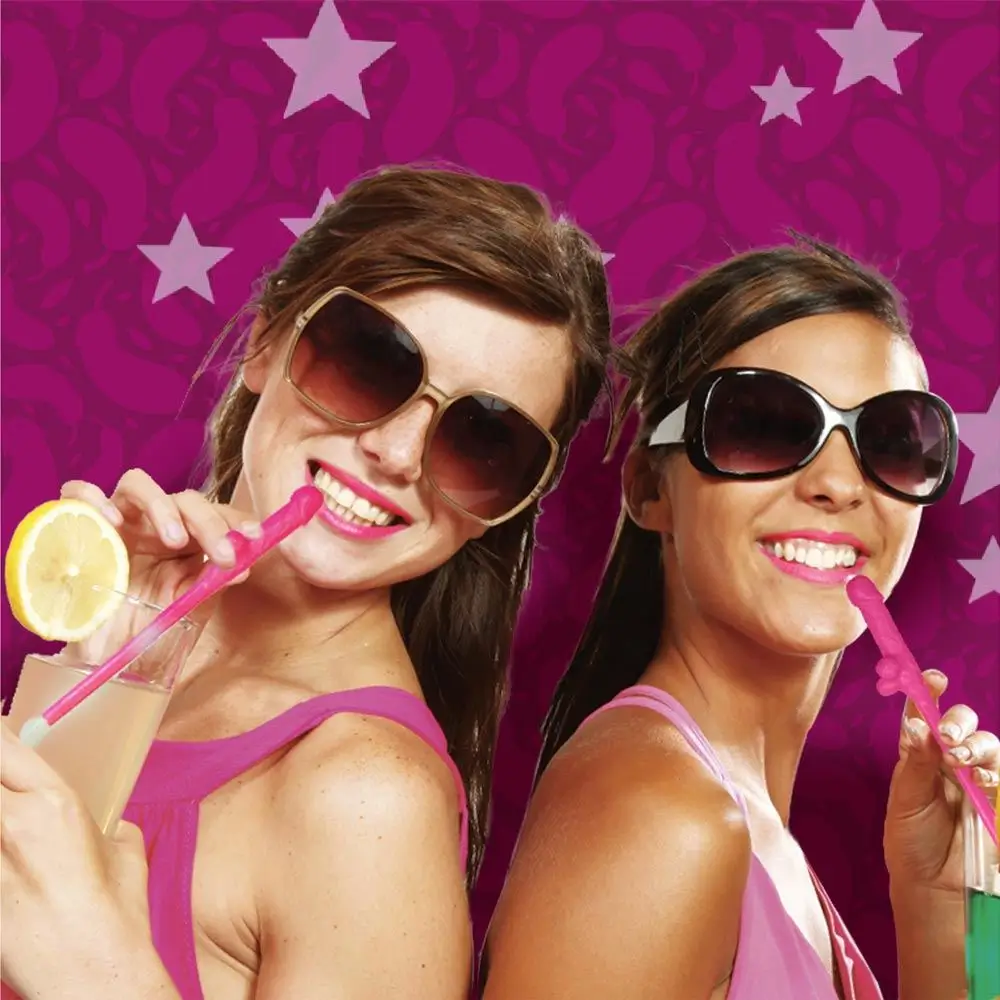 Lot de 10 Pailles Zizi – Accessoire EVJF et Anniversaire Adulte