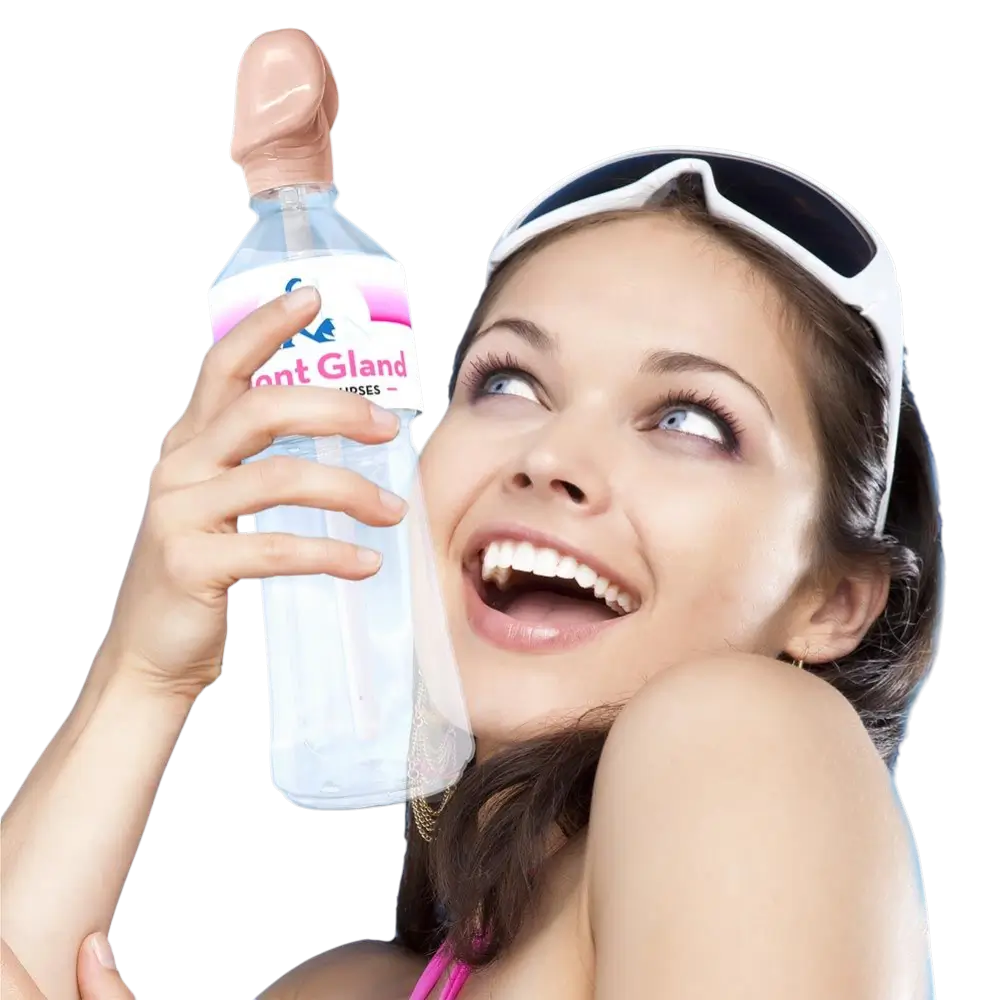 Gourde Eau de Bourse du Mont Gland Accessoire Fun Humoristique