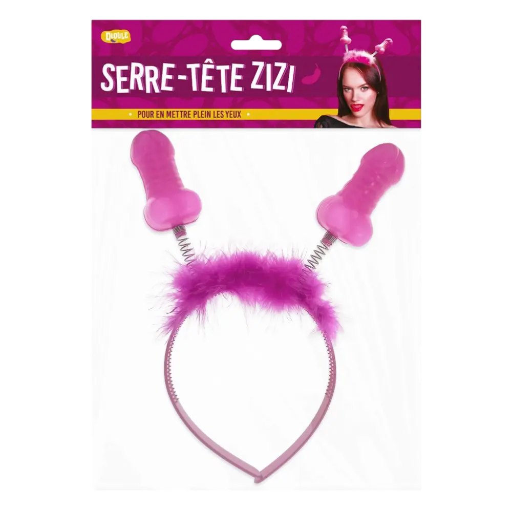 Serre-Tête Zizi – Accessoire EVJF et Soirée Déguisée