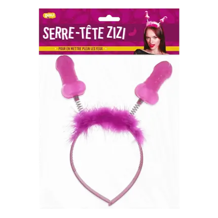Serre-Tête Zizi – Accessoire EVJF et Soirée Déguisée