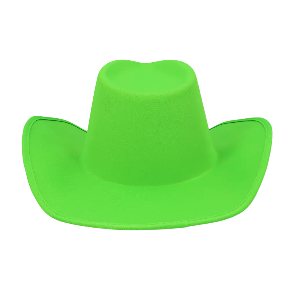 Chapeau cowboy à franges pour déguisement Blaze – Vert fluo