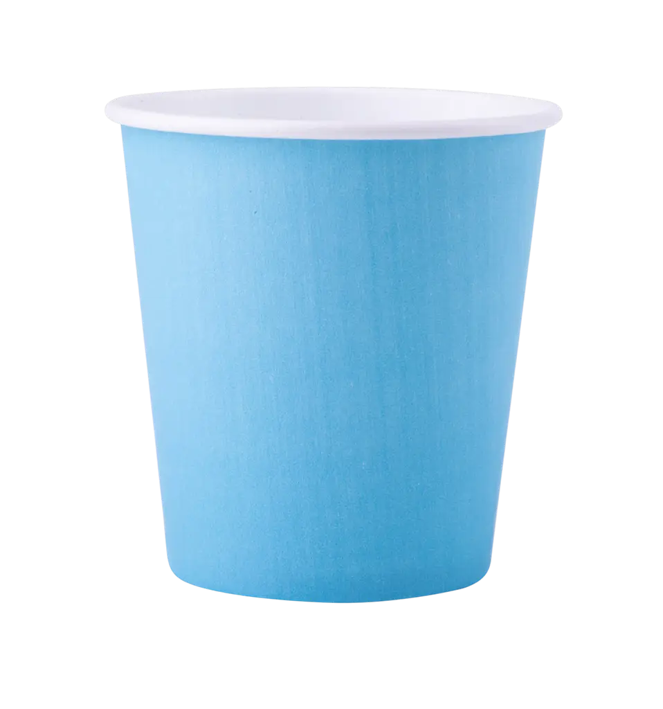 Gobelets Carton 20 cl Bleu Pastel – Gobelets Jetables de Fête