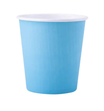 Gobelets Carton 20 cl Bleu Pastel – Gobelets Jetables de Fête