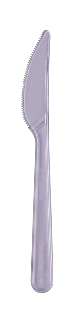 Couteaux Réutilisables 18 cm Cristal Luxe – Vaisselle Réutilisable