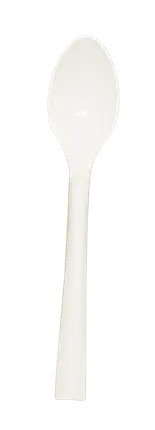 Petites Cuillères Réutilisables Incassables 14 cm Blanc – Vaisselle Réutilisable